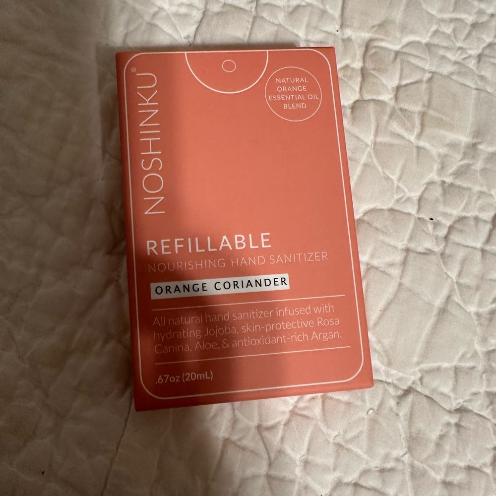 Orange Coriander Refillable Hand Sanitizer